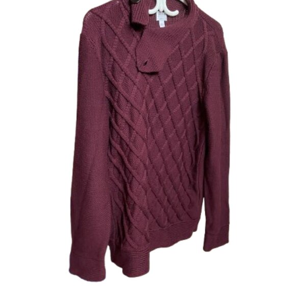 Armani Collezioni Men's Maroon Sweater. Size XXL - Picture 3 of 10